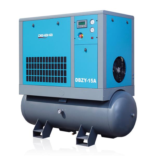 15 Hp Combined Screw Air Compressor 11kw High Pressure For Fiber Laser Cutting