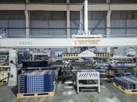 Máquina de embalagem de piso de cola PLC 1.5KW 220V