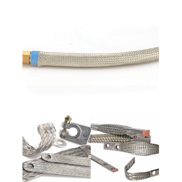 100MM Metal Braided Shielding Copper Sleeve Wiring Harness Bushing