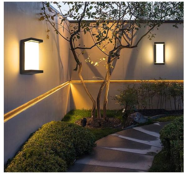 Waterproof balcony exterior wall light LED outdoor simple single head wall light hotel aisle corridor wall lamp wholesal