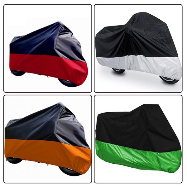Durable Outdoor Motorcycle Covers Waterproof Motorcycle Storage Bag With Lock Holes