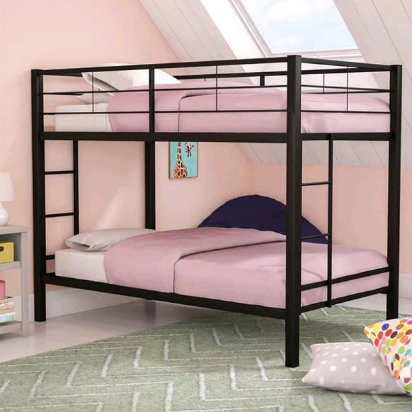 European Design Stable Double Bunk Beds , Double Decker Bed For Adults