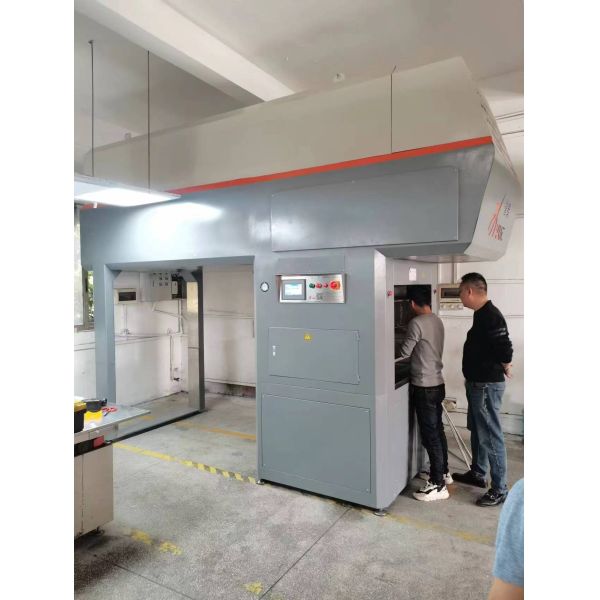 Shoe Heat Setting Machine with Two Cycle Wrinkle Removing System and Large Shoe Space for Processing Various Leather Shoe Types
