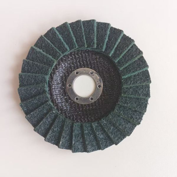 Nylon Abrasive Flap Non Woven Polishing Wheel Fine Grit 180mm For Grinder