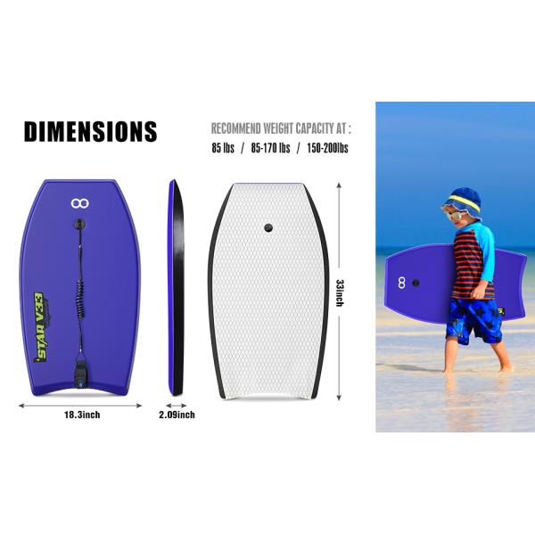 WOOWAVE Custom Leash Souvenir Surfboard Board Weight 1.17lbs Applicable People Unisex
