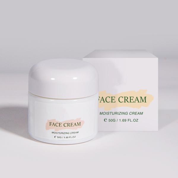 OEM ODM de marca privada humectante antienvejecimiento crema de cara nocturna para la piel clara