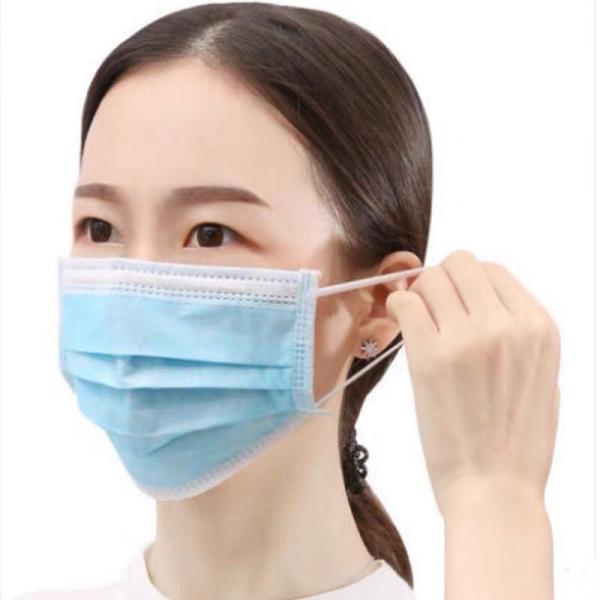 Protection Disposable Face Mask Customized Logo Breathable Convenient CE