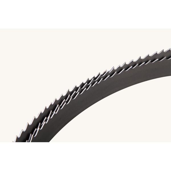 Scies à ruban industrielles multi-copeaux, lames non dentées en carbure pour métaux