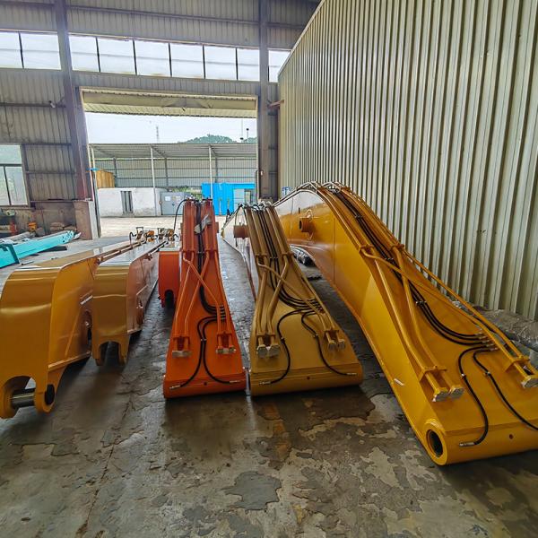 0.4-0.5CBM Excavator Long Reach Boom 16 Meter Durable Fit CAT320 ， Long Reach Trackhoe