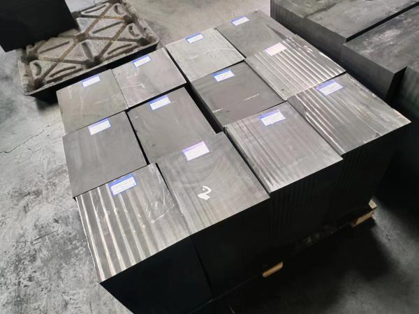 Materiais de grafite de alta pureza utilizados para cristais e rolos de grafite