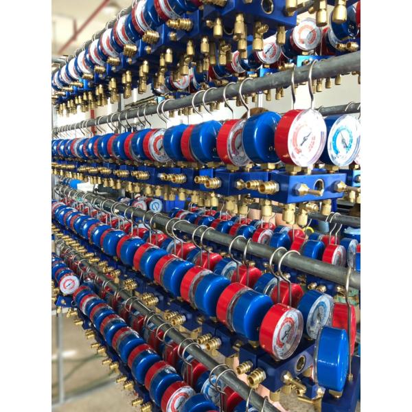 Refrigerant Vacuum Pressure Gauge Brass Digital With LCD Display