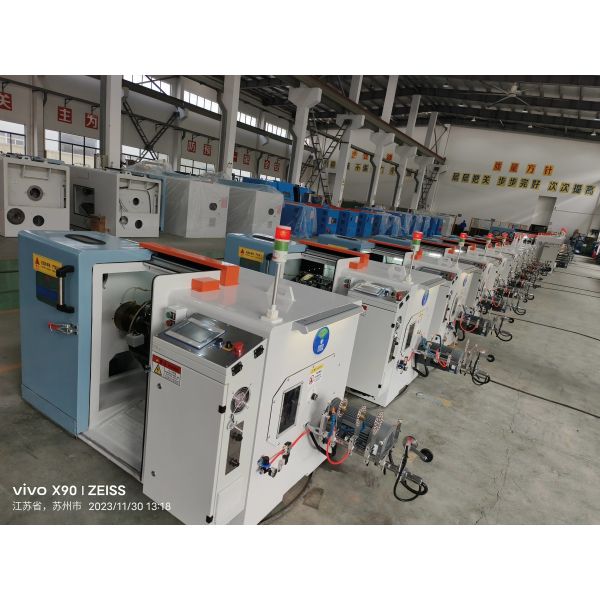 Enhance Performance Automation Wire Bunching Machine Twisting Speeds 1800-3000m min