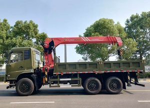New or Used 6X6 Drive Truck Mounted Crane Transport Vehicle 12 ton Straight Arm Crane Truck
