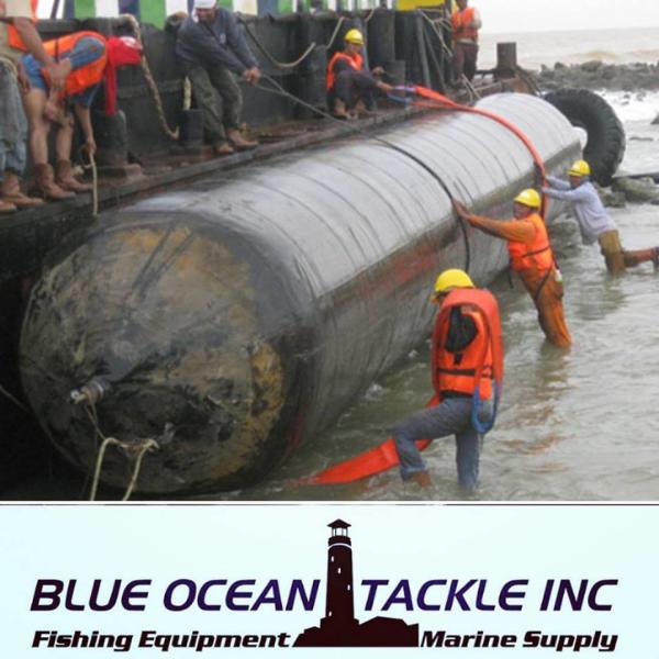 250T/M Marine Salvage Airbags Ship Launching e bolsa a ar de levantamento