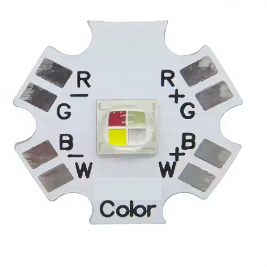 10W RGBW High Power LED Chip for Stage Lighting 120° Wide Beam RGBW LED Emitter Manufacturer