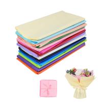 Papel de envolvimento 30g biodegradável colorido personalizado Logo Design