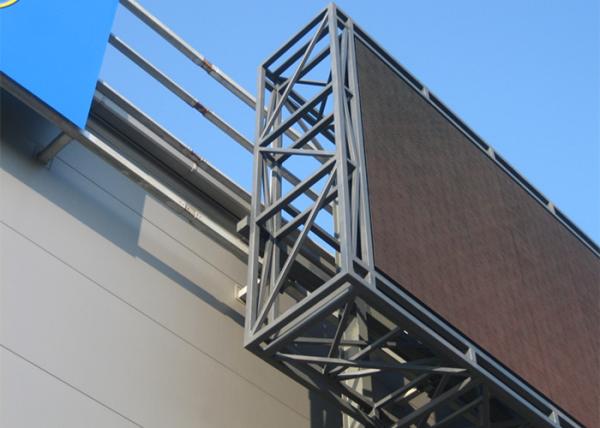 IP65 MBI5124 P8mm P10mm led video screen Advertising Outdoor High brightness