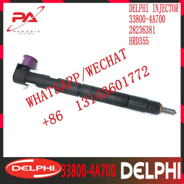 KIA HYUNDAI DELPHI Diesel Fuel Injector 28236381 33800-4A700 HRD355 2.5CRDI