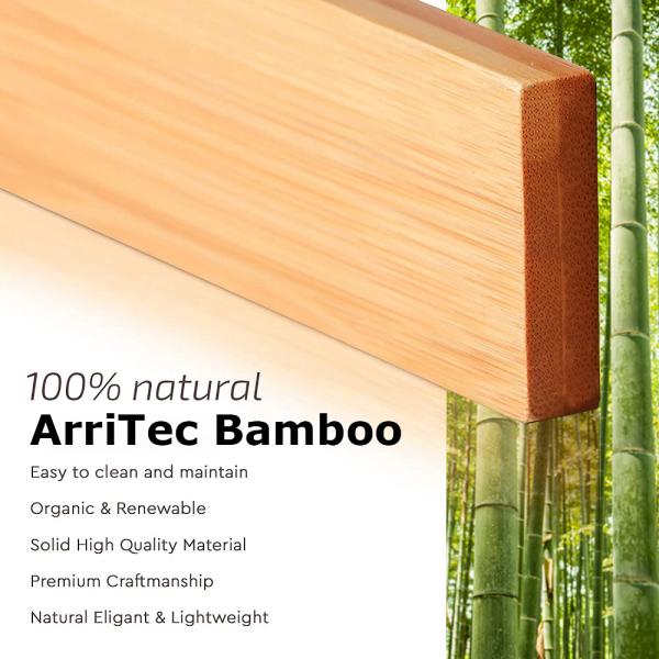 100% шкафов овоща 2 ярусов бамбукового хранения кухни многофункциональных