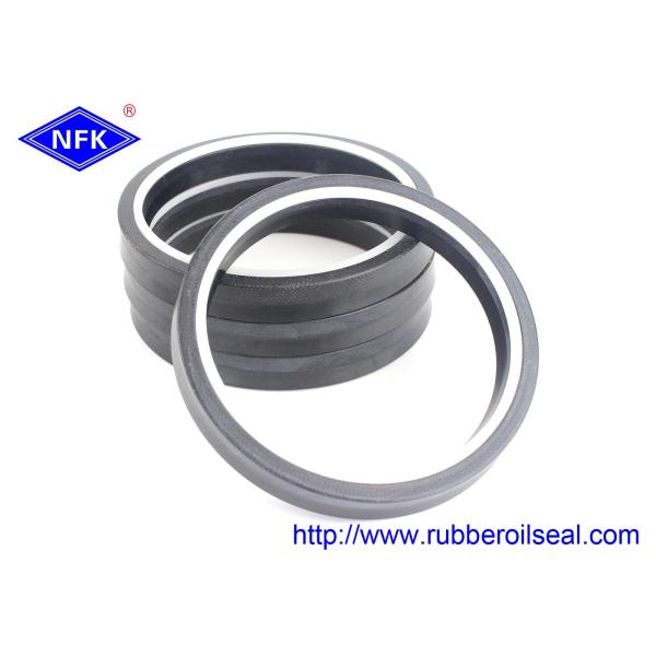 Sellos de pistón hidráulico TSE PTFE+NBR Material resistente a la alta presión Capacidad de cilindro industrial