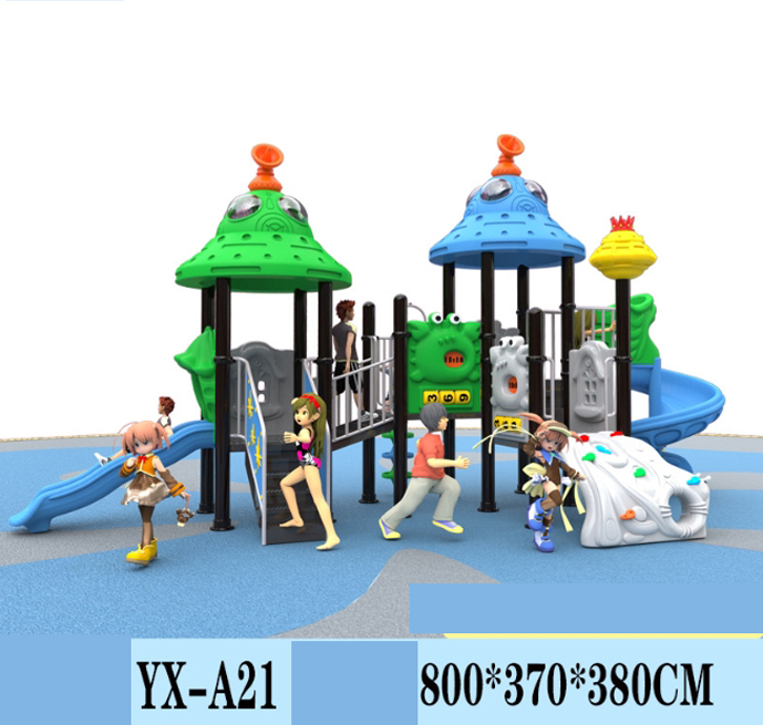 High-quality LLDPE plastic galvanized steel outdoor  children's playground equipment kindergarten at a competitive cost 
