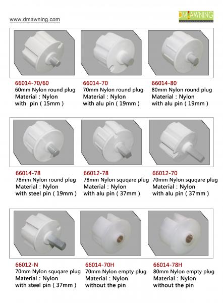 Комплект по ремонту оболочек для роликовых жалюзи Круглый розетка Нилоновая трубка розетка