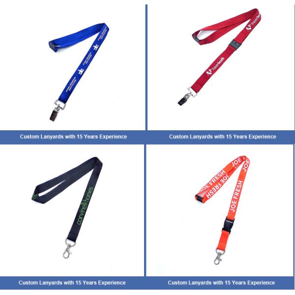 Double Ended Lanyard Badge Holder Retractable Type Funny Dye Sublimation