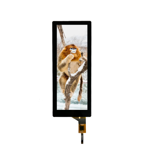 6.86 Inch Bar TFT LCD Touch Screen with 480x1280 Resolution MIPI Interface 600