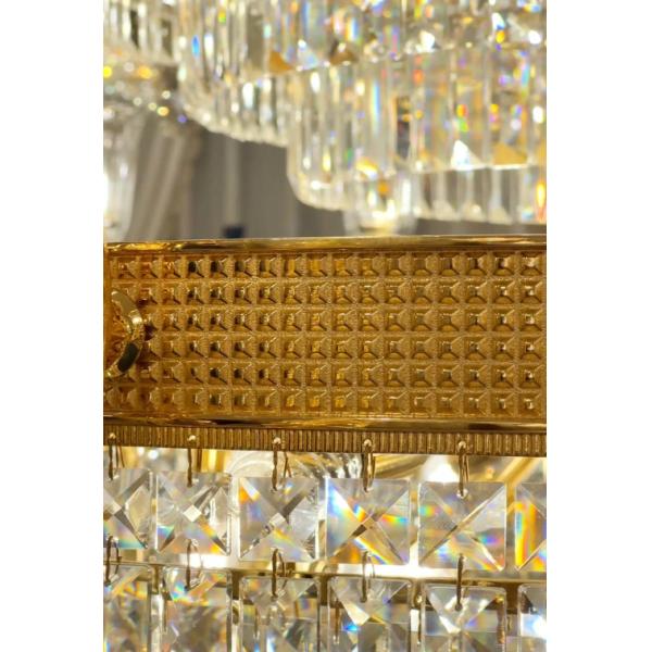 OEM ODM Luxury large contemporary foyer chandeliers With High Grade Crystal (Люксные современные большие фойевые люстры с высококачественным кристаллом)