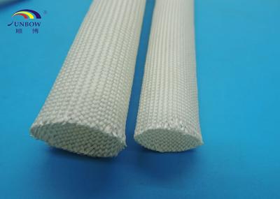 Non-alkali Braided High Temperature Fiberglass Sleeving for Insulators / Wires Assemblies