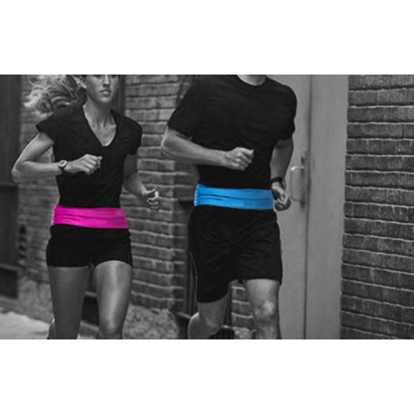Ultra-thin invisible mobile phone multi-functional fitness outdoor waterproof high stretch belt waist bag
