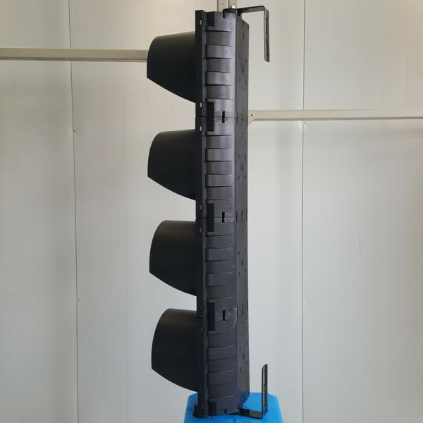 200MM Housing 4-Aspect Body Part Road Traffic Light With Flip Door Detachable