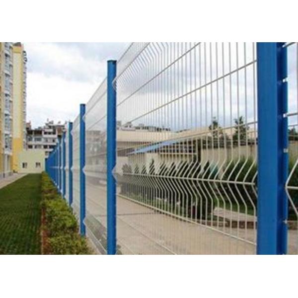 Triangle Bending Wire Mesh Fence Garden Mesh Fencing For Highway / Transit