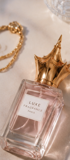 Regal Crown Luxe Rose-Gold Perfume Cap – Prestige Edition