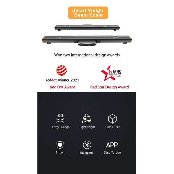Электронная портативная шкала 4500 кг APP Control Industrial