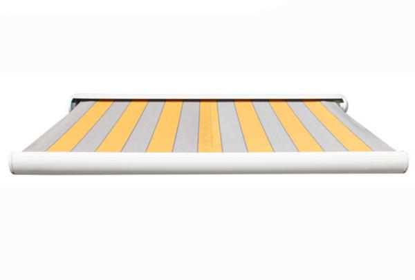 6063 T5 Aluminum Full Cassette Retractable Awnings 3.5M Electric Retractable Sun Canopy