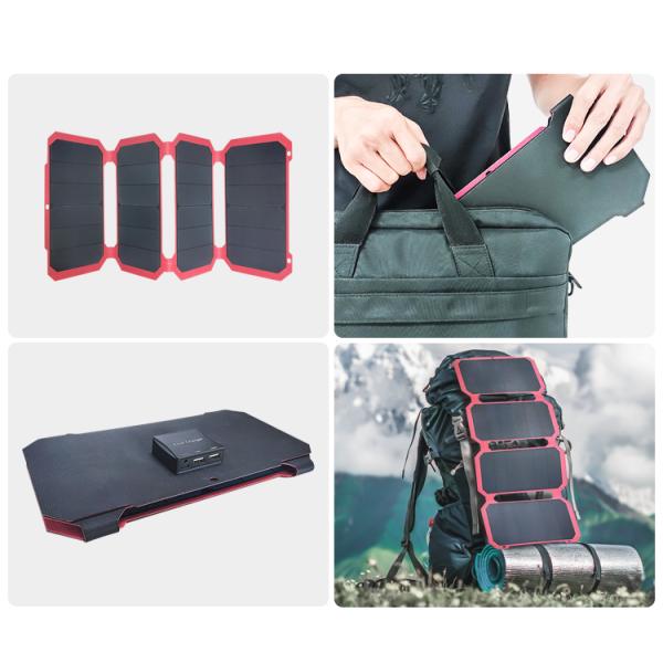 гибкие панели солнечных батарей 28В ЭТФЭ делают систему хранения солнечной энергии 12В/15В водоустойчивой для располагаться лагерем