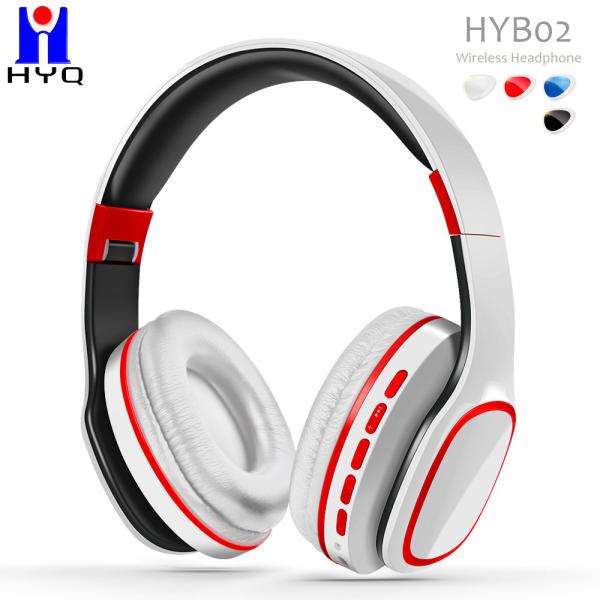 OEM Logo Wireless Bluetooth Headset Factory Over Ear Headband Noise Cancelling Earphones