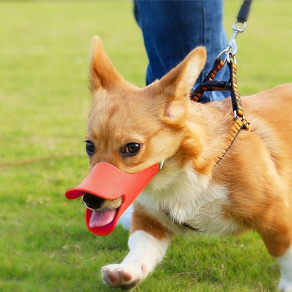 Sustainable Silicone Pet Supplies Porous Breathable Soft Silicone Dog Muzzle