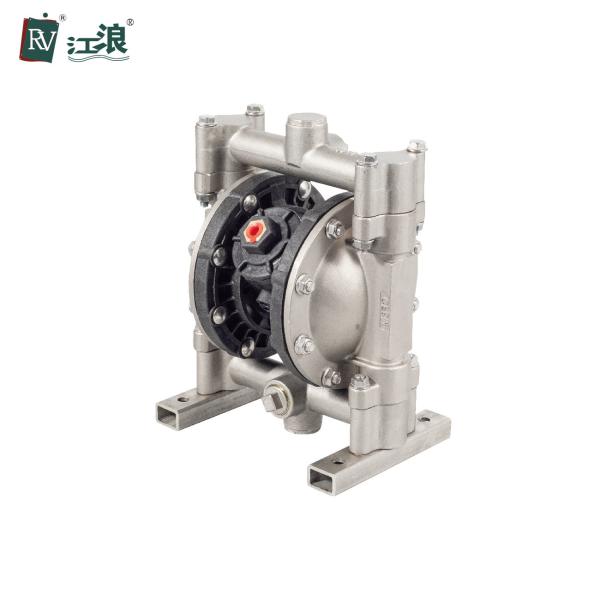 1/2 Inch 316 Stainless Steel Pneumatic Diaphragm Pump For Water Oil Lotion Transfer