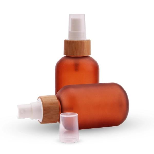 Bamboo 18/410 Perfume Pump Sprayer , Non Spill Crimp Sprayer For Lotion Pump