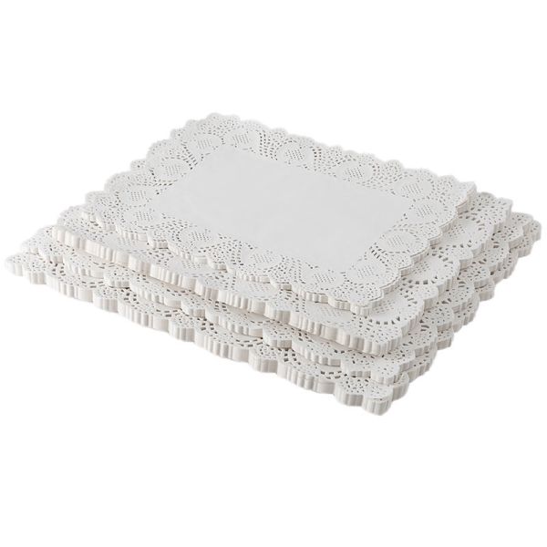 13.5 Paper Doilies (40gsm Greaseproof Paper)  With Heat Resistance Up to 220°C Degrees High Quality