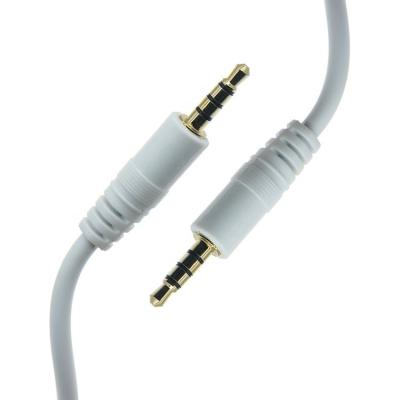 3.5mm Male to Male Stereo Aux Mono Jack 4 Poles TRRS  Microphone Audio Cable