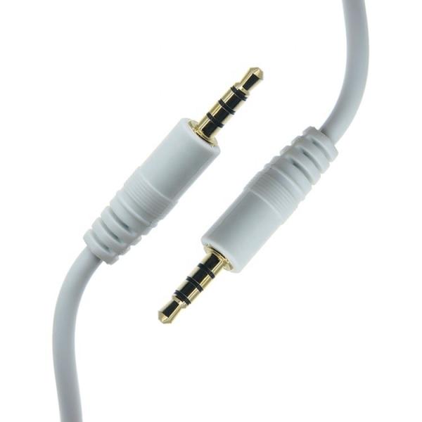 3.5mm Male to Male Stereo Aux Mono Jack 4 Poles TRRS  Microphone Audio Cable