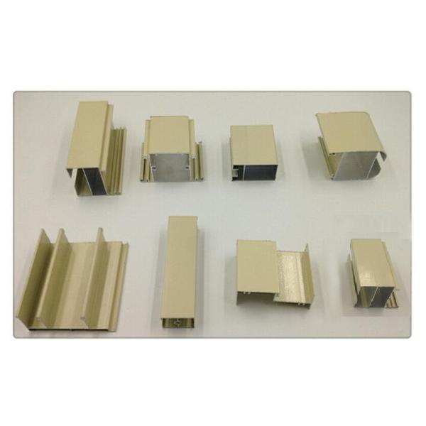 OEM Drawing Beige T3 T8 Aluminum Window Profiles