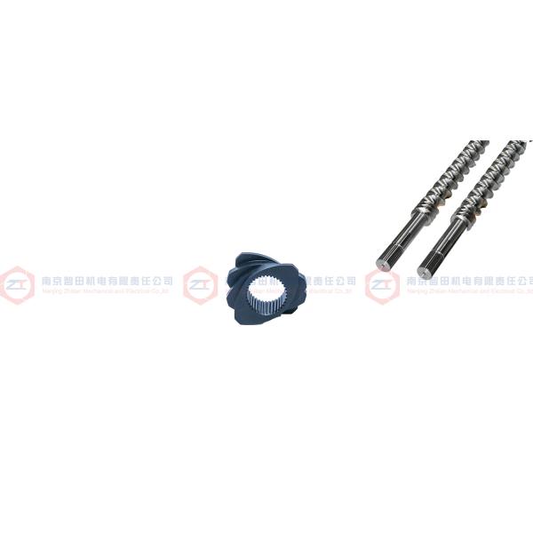 ​Tungsten Cobalt Coated Twin Screw Wear-Resistant Pin Elements Impact-Resistant For Glass-Fiber Reinforced PA / PP