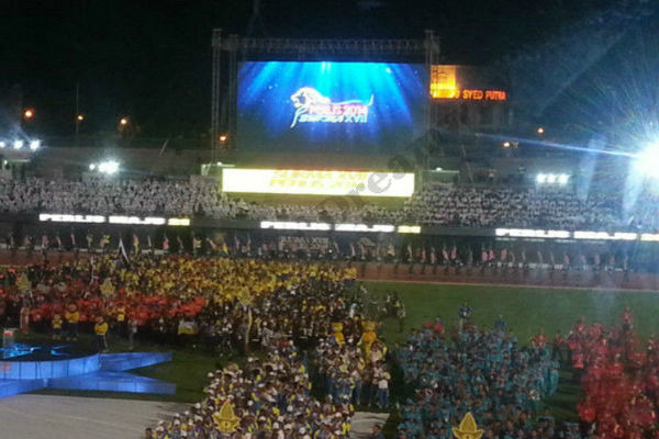 Waterproof Outdoor Video Screen Rental P8 7000cd/m2 Brightness Nationstar SMD3535