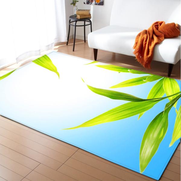 Non Skid 3D Printed Rugs 100*120cm Living Spaces Area Rugs
