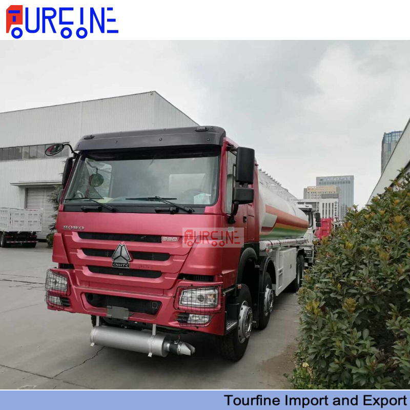 HOWO Fuel Transport Truck 30000L 30CBM 12 Wheel for African Logistics