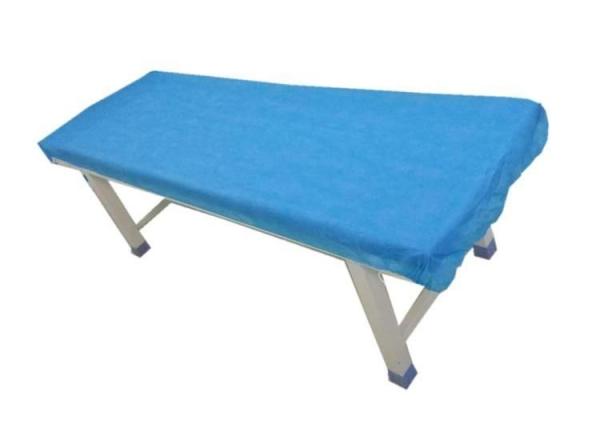 Resistente à poeira, Filtro eficaz de bactérias, Impede a penetração de líquidos, Lenço de cama Medic não tecido laminado para isolamento